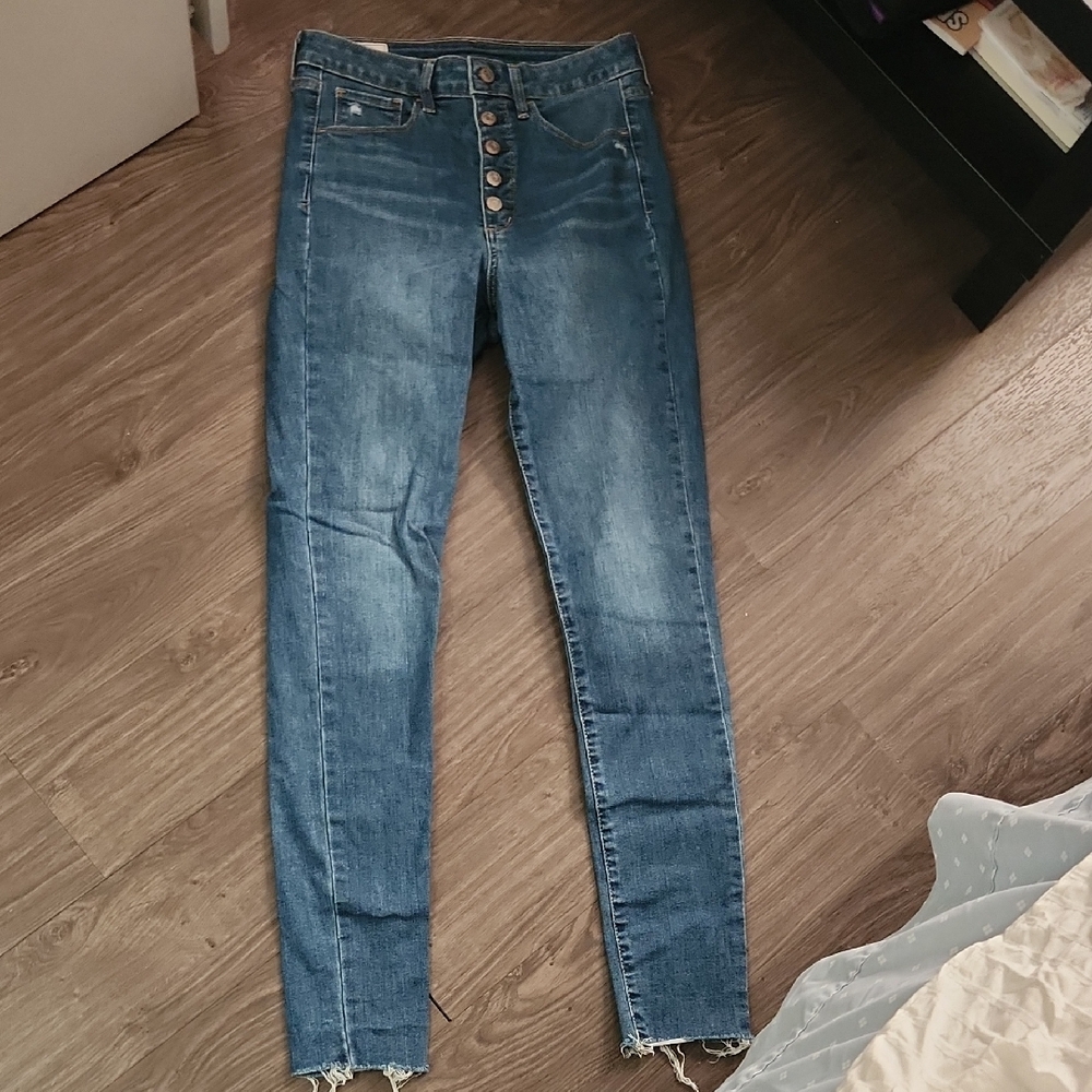 GAP Women's Classic Blue Skinny Jeans